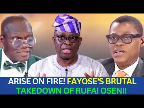 ARISE ON FIRE! MOMENT FAYOSE ALMOST GOT PHYSICAL WITH RUFAI INSIDE THE STUDIO