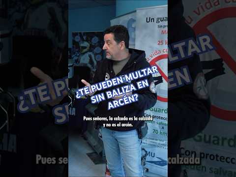 LA PARTE MÁS POLÉMICA CON LA BALIZA V16: ¿TE PUEDEN MULTAR EN EL ARCÉN?