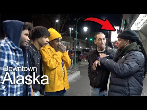 Downtown Alaska Street Interviews