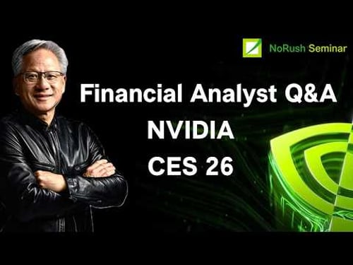 Nvidia CES 26 Analyst Q&A, CEO Jensen Huang and CFO Colette Kress
