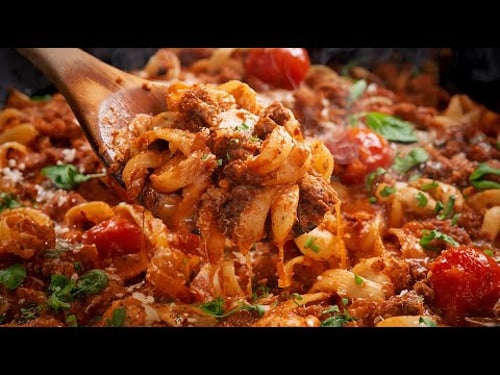 Incredibly delicious pasta in just 15 minutes! A simple and delicious pasta recipe for dinner.