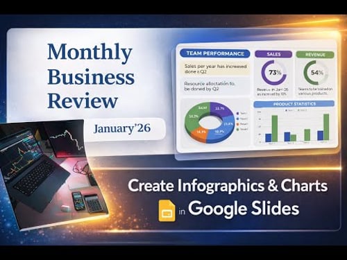 Create Stunning Infographics & Charts in Google Slides | Step-by-Step Tutorial