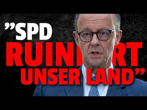💥Mächtiger CDU-Politiker sagt:„Die SPD ruiniert unser Land!“