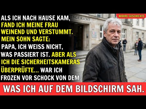 Meine Frau zitterte vor Angst. Mein Sohn wusste angeblich nichts – doch die Kameras enthüllten alles