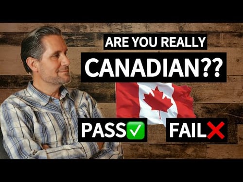 Questions EVERY Canadian Should Be Able To Answer - Can You?