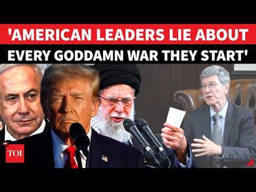 ‘Deep Dark Son Of A B**ch’: Jeffrey Sachs Loses Cool At Netanyahu's Iran War Push | US News