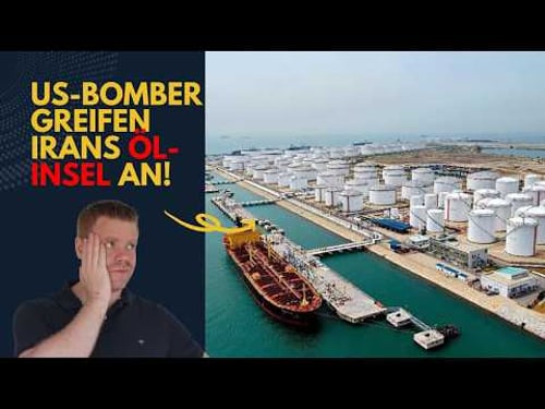 US-Bomber machen Großangriff auf Irans Öl-Insel! Iran (14) & Ukraine Lagebericht (555) und Q&A