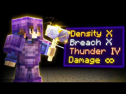 I Got Minecraft's God Mace