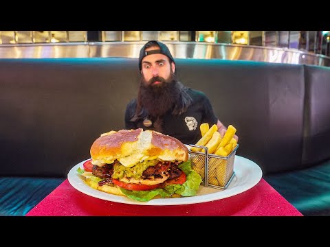 FINALLY ATTEMPTING SCOTLAND'S BIGGEST BURGER CHALLENGE! | BeardMeatsFood
