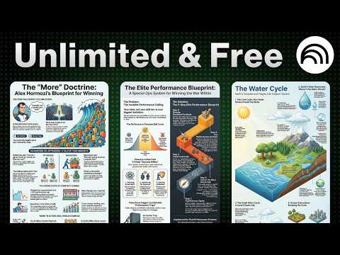 How to Create STUNNING Infographics with NotebookLM (FREE)