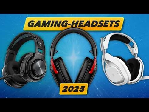 Die besten Gaming-Headsets 2025/2026 im Test!