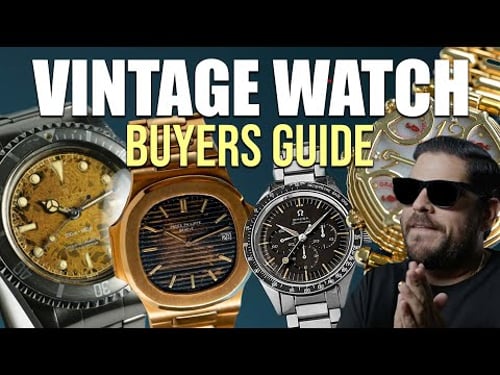BUYING VINTAGE WATCHES FOR DUMMIES!! - COMPLETE GUIDE