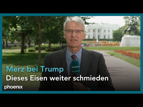 Elmar Theveßen, ZDF Washington, zum Besuch von Friedrich Merz beim US-Präsidenten