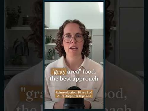 Gray Area Foods Explained #autoimmuneprotocol #aip