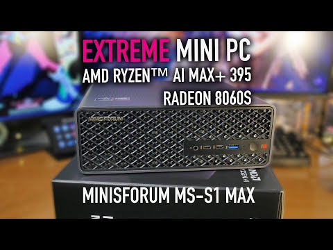 Minisforum MS-S1 MAX - 128GB RAM and an 8060s in this day and age?!