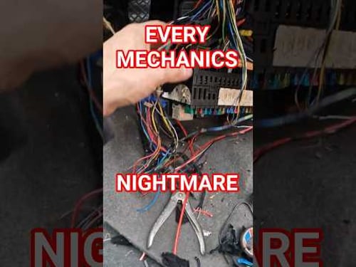 THIS WAS SUPPOSED TO BE EASY #automobile #helpmemakethismakesense #mechanic #audio #autofix