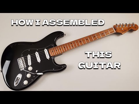 Building a Custom David Gilmour Inspired Fender Stratocaster