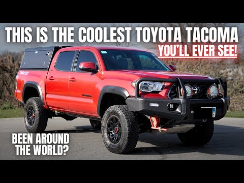 This Is the COOLEST Toyota Tacoma You'll Ever See! Less is More