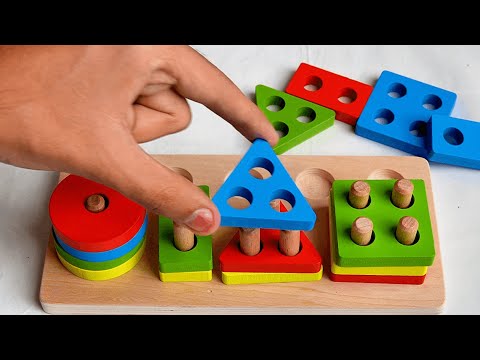 Learn Colours and Shapesπ₯π§π¨π©π¦πͺ for Toddlers| Preschool Learning #toddlerlearning #learncolors