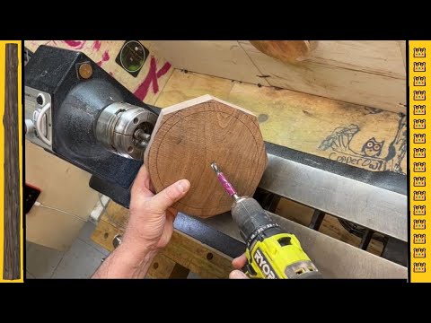 Rough Cut To Beautiful Bowl | Black Walnut Woodturning