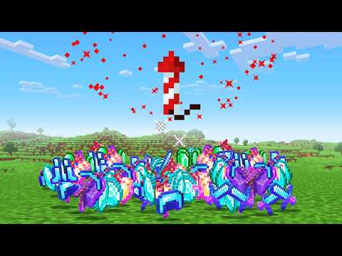 Minecraft, But Fireworks Are OP...