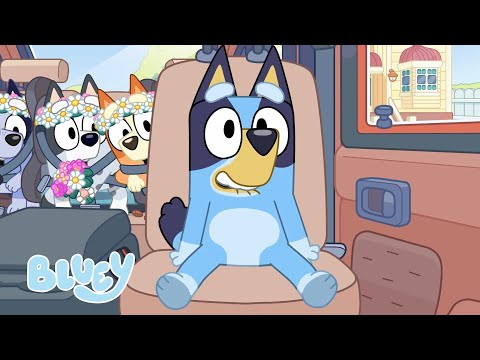 Momente der Reise 🚗 💨 | Reisespaß mit Bluey und Bingo | Bluey - Deutsch Offizieller Kanal