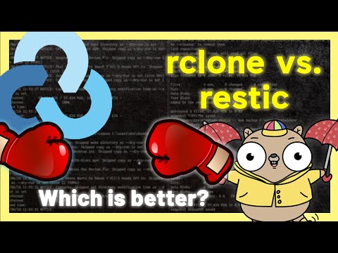 ☁️ RCLONE vs Restic - The ULTIMATE apps for cloud and USB backup