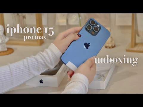 finally unboxing iphone 15 pro max ☺️🤍 | accesories, cam test, set up ✨
