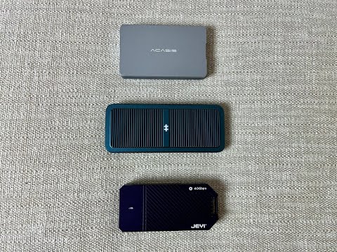 40 Gbps NVMe SSD Enclosure Battle: ACASIS vs. HYPERDRIVE vs. JEYI