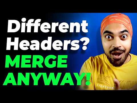 Smart Way to Combine CSVs with Inconsistent Headers in Power Query