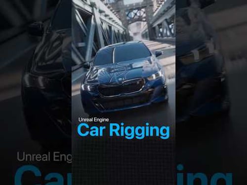 How to Rig a Car in Unreal Engine 5.6 — Free Beginner Tutorial
