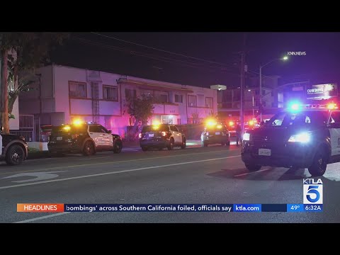 Man shot by LAPD after burglary call in Winnetka