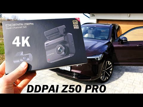 DDPAI Z50 Pro 4K - 4G Wi-Fi 6 Car Camera TEST PL/ENG
