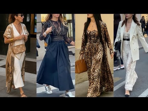 Early Look at OCTOBER 2025 Fashion Trends in Milan 👗 Italy’s Chicest New Styles!
