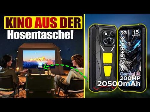 DOOGEE VMAX Play: Beamer, Bass & Badewannen-Test: DAS kann dein iPhone nicht