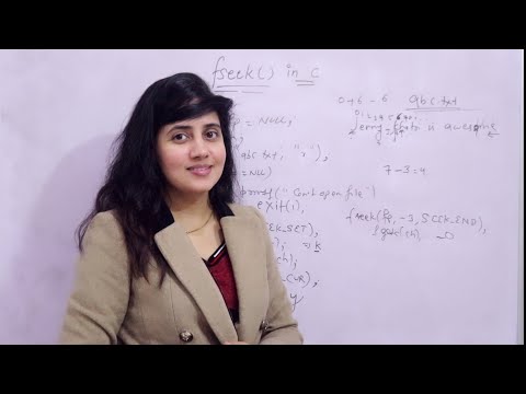 C_127 fseek() function in File Handling | C Language tutorials