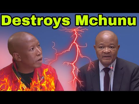Julius Malema Destroy Senzo Mchunu about PKTT, 121 Dockets,Cat Matlala & Mogotsi.