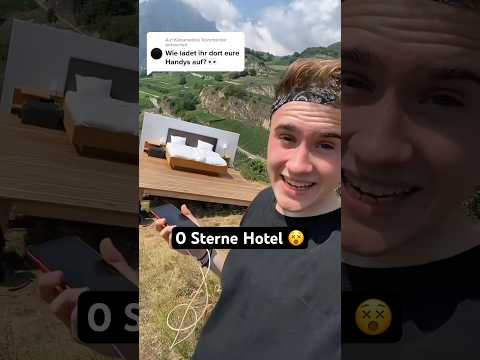 1 Nacht in einem 0 STERNE Hotel 😵
