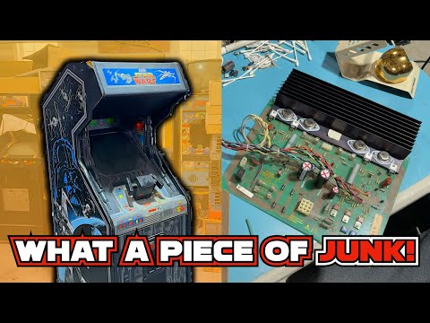 Atari Star Wars arcade repair part 1 π€© How to rebuild an Amplifone vector monitor deflection board!