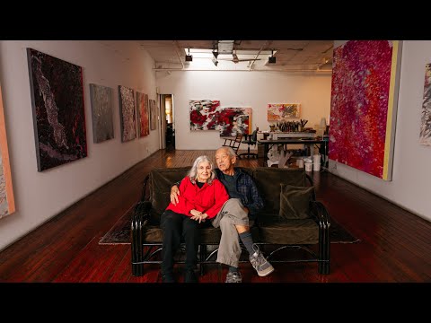 How a Painter Couple Spent 65 Years Together in an NYC Loft