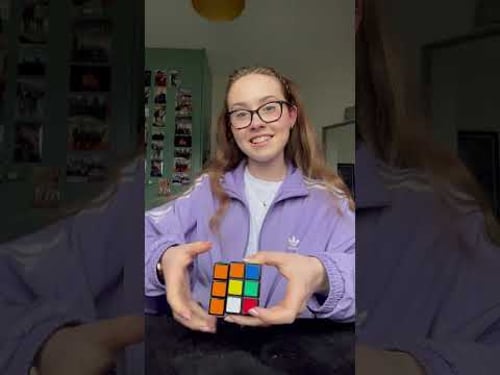 Just a Rubik’s cube 🤷♀️ #magic #womeninstem #rubikscube #colour #solve