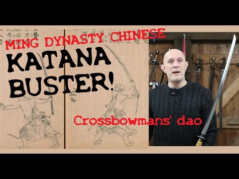 Chinese Ming Great Sword for SMASHING enemies using Japanese technology