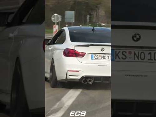 Cars Leaving Nürburgring Tankstelle!