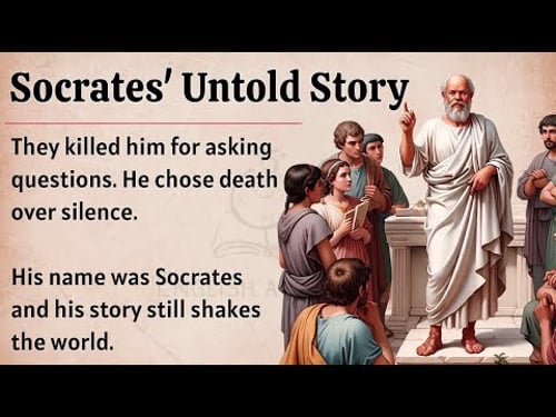 The Unbelievable Story of Socrates || Learn English Through Story Level 2 🔥 || Improve Your English