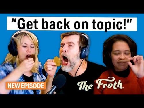 Podcast Completely Derailed by Chocolate Biscuits | Rhod Gilbert, Sian Harries & Ria Lina