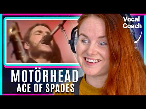 Lemmy - An Iconic Voice ❤️ | Vocal Coach Analysis | Motörhead - Ace of Spades