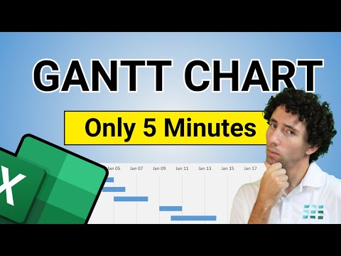 Make a Gantt Chart in Excel in Less Than 5 Minutes
