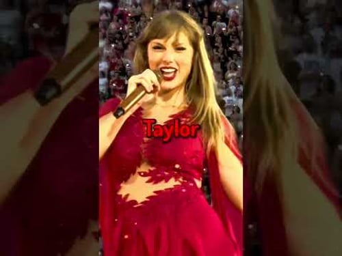 When Taylor Swift Forgot Camera Is On π