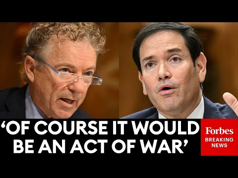 BREAKING: Rand Paul Tells Marco Rubio The Trump Admin Violated The Constitution By Capturing Maduro