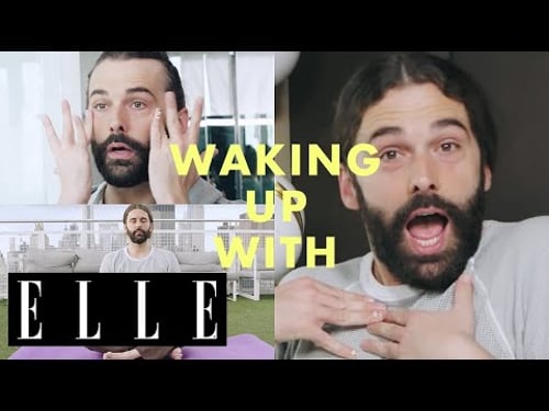 大人気『クィア・アイ』ジョナサン・ヴァン・ネスのオーバーザトップなモーニングルーティンを目撃!|Waking Up With | ELLE JAPAN